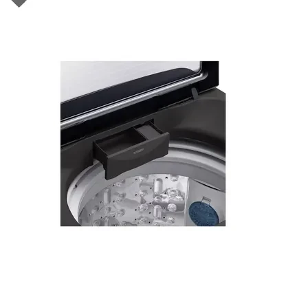 غسالة ملابس LG تحميل علوي – سعة 14 كجم – إنفرتر ذكي – لون أسود – موديل T1466NEHGB - صورة المنتج 5