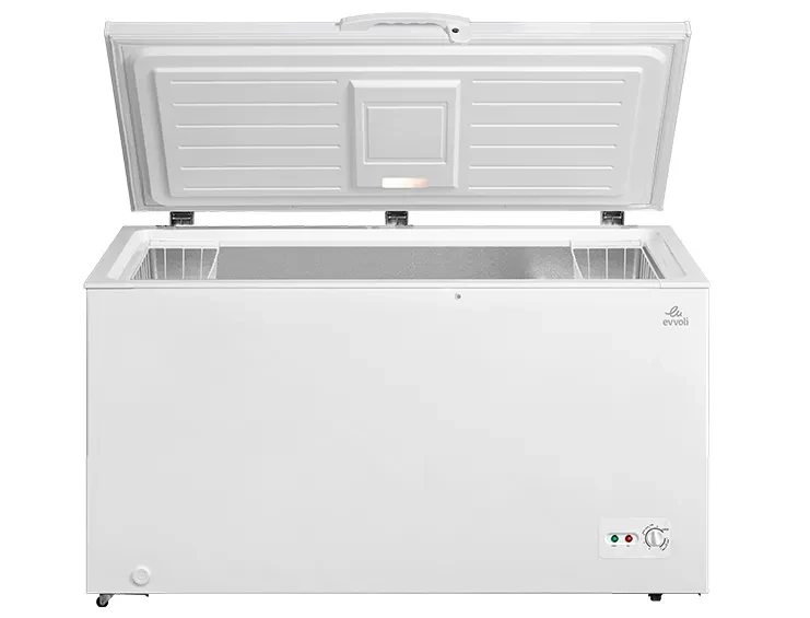 Hover image for فريزر حوض من إيفولي 425 لتر – EVCFM–425W White