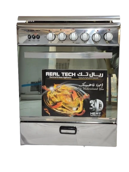 فرن غاز ريال تك 60×60 مدرع استيل 100% مواصفات كاملة – موديل 909 - صورة المنتج 8