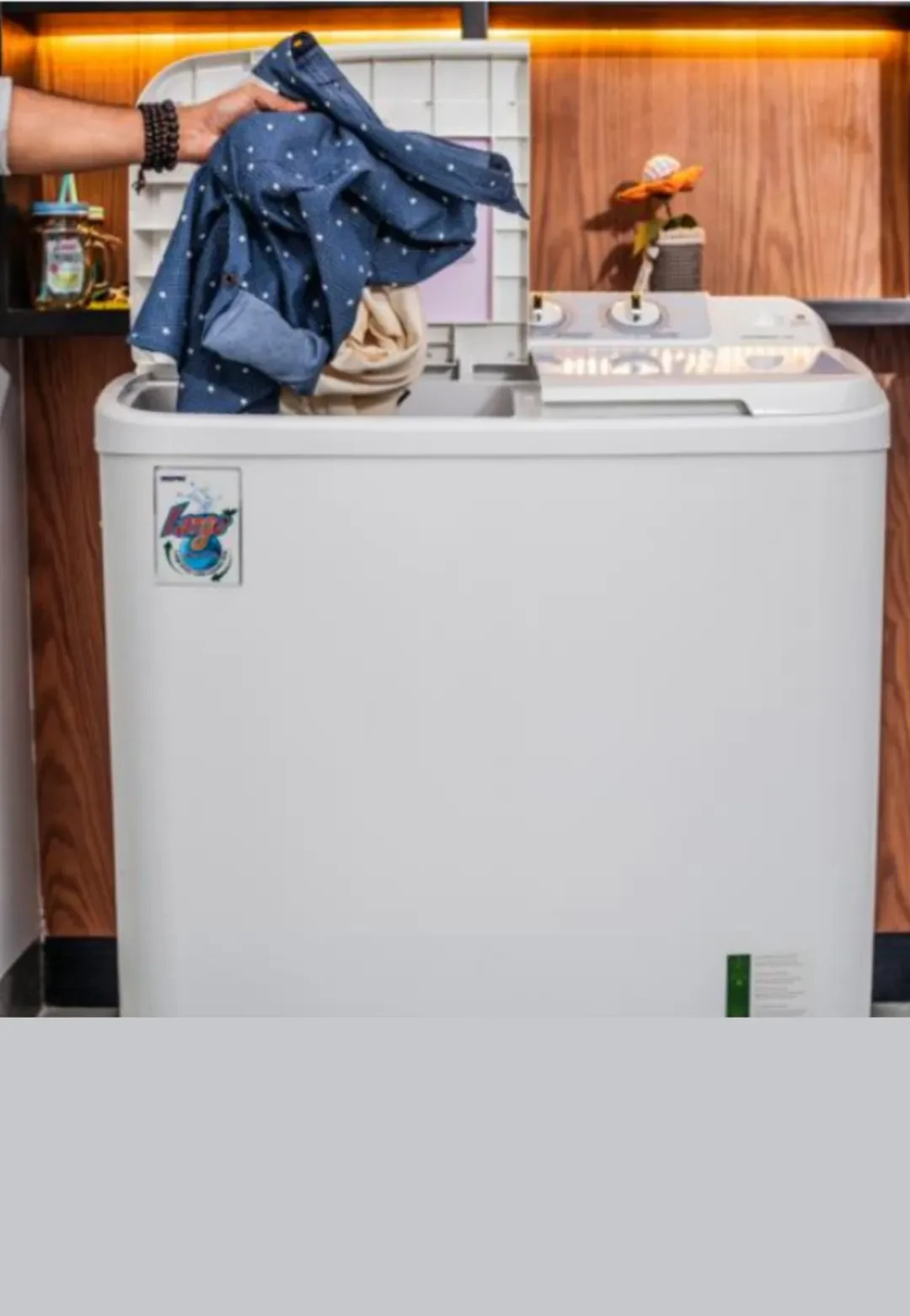 غسالة جيباس  10 كجم موديل : GSWM6467 - صورة المنتج 1