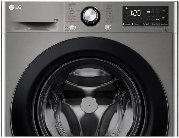 غسالة ملابس LG أوتوماتيكية – سعة 9 كجم – بتقنية الذكاء الاصطناعي موديل ‎F4R3VYG6P - صورة المنتج 5