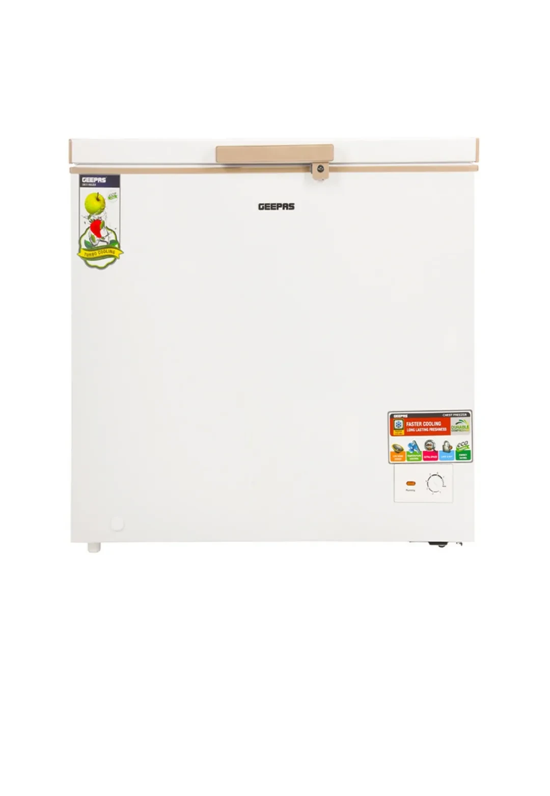 فريزر حوض جيباس سعة 250 لتر موديل : GCF2506WAH‬