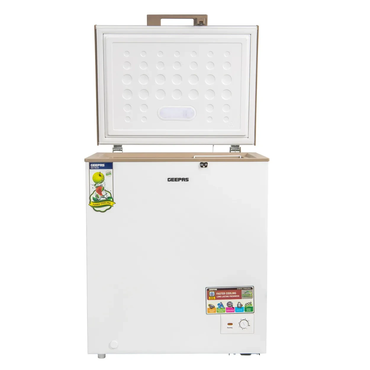 Hover image for فريزر حوض جيباس سعة 170 لتر موديل : GCF1706WAH‬