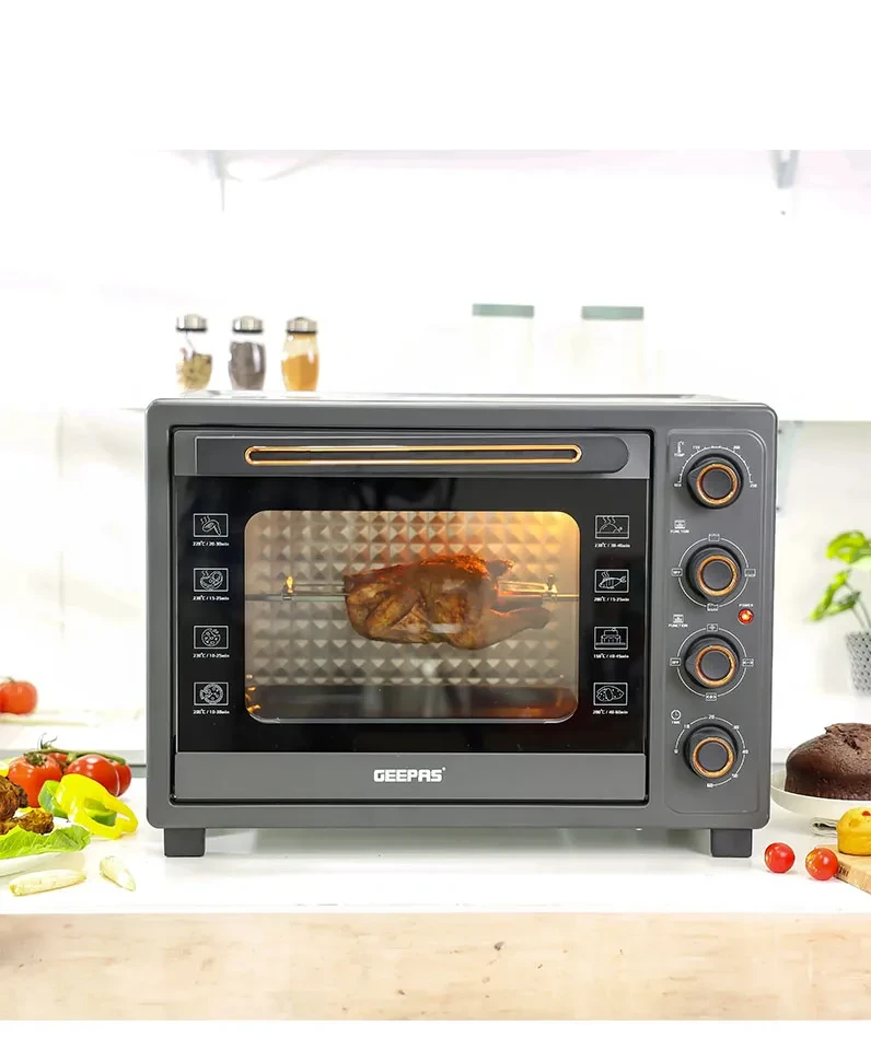 Hover image for فرن كهربائي من جيباس سعة  58 لتر -  موديل GO34060