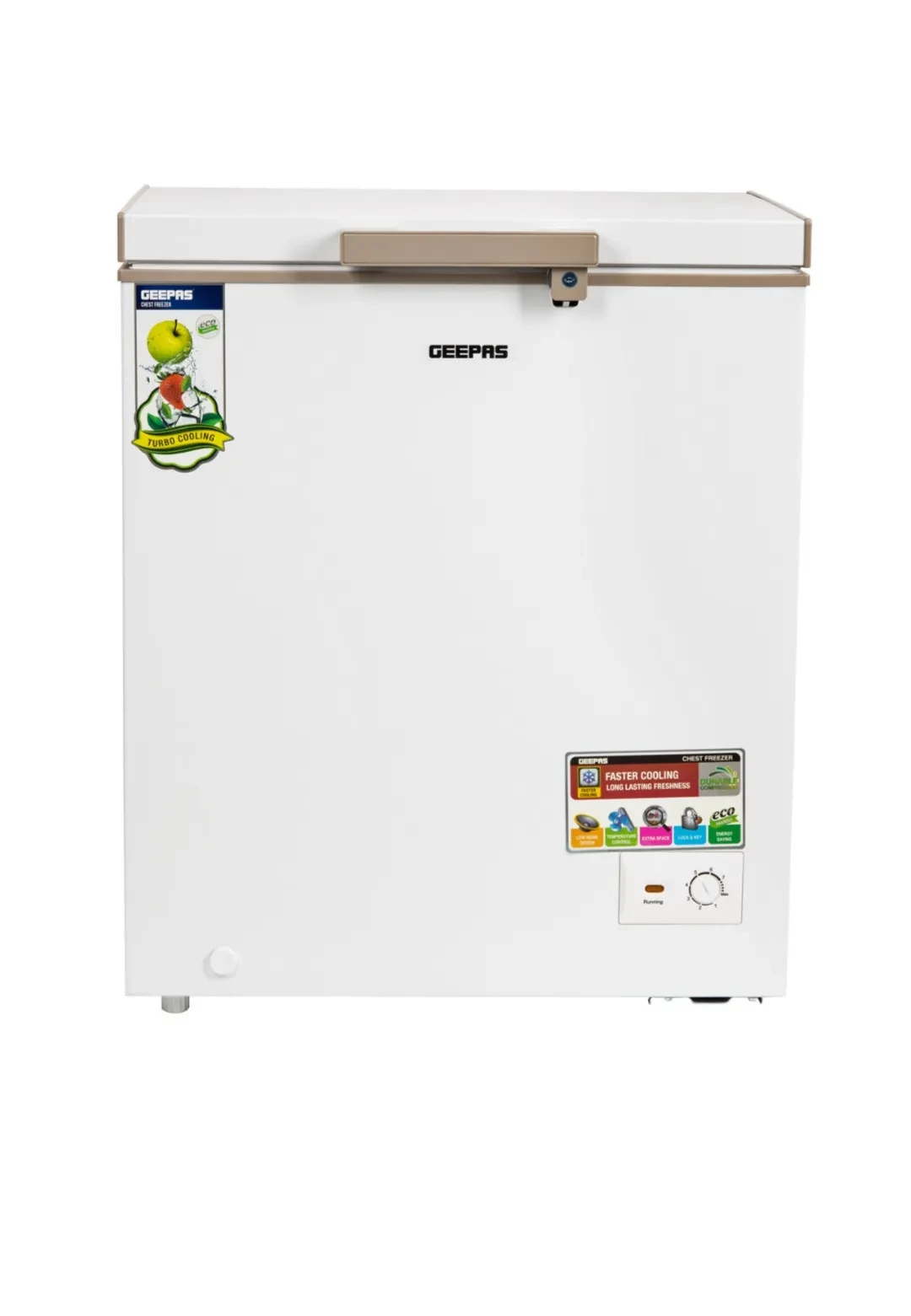 فريزر حوض جيباس سعة 170 لتر موديل : GCF1706WAH‬