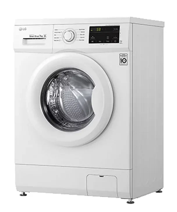غسالة ملابس LG أوتوماتيكية – سعة 7 كجم –  لون أبيض موديل FH2J4QDNP0 - صورة المنتج 8