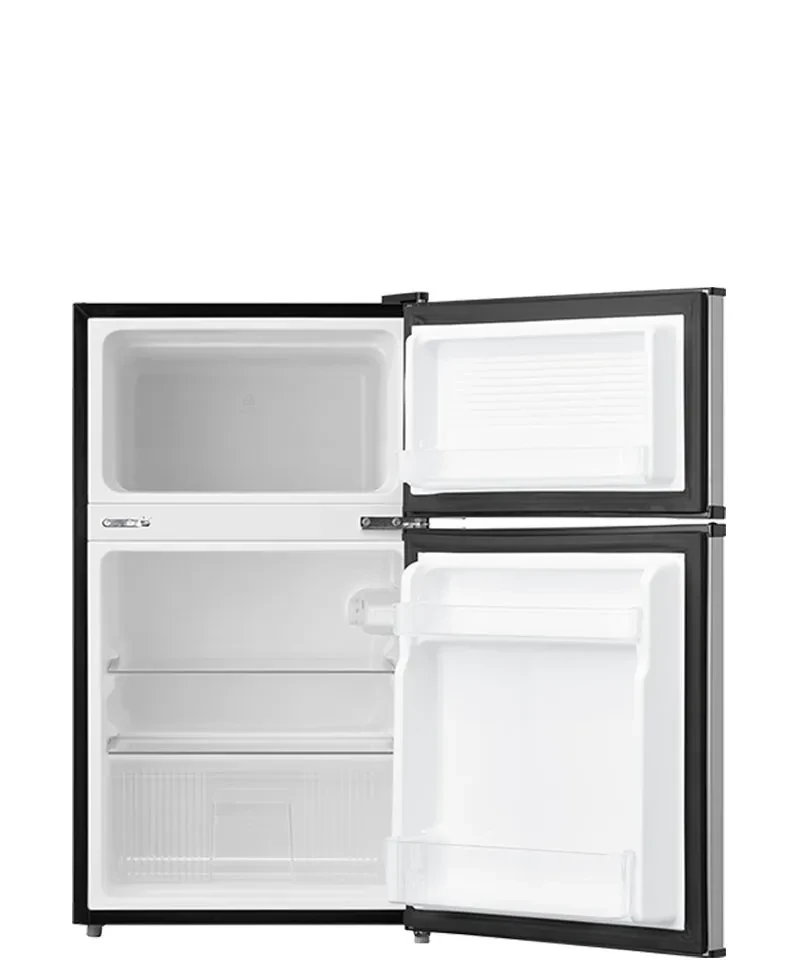 Hover image for ثلاجة ميني من إيڤولي ببابين سعة 100 لتر - EVRFM–100S