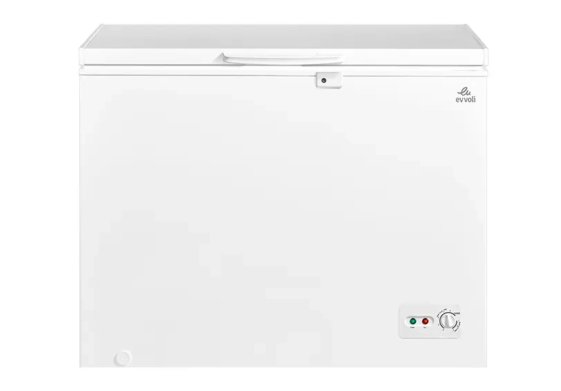 فريزر حوض من إيفولي - سعة 255 لتر - EVCFM–255W White
