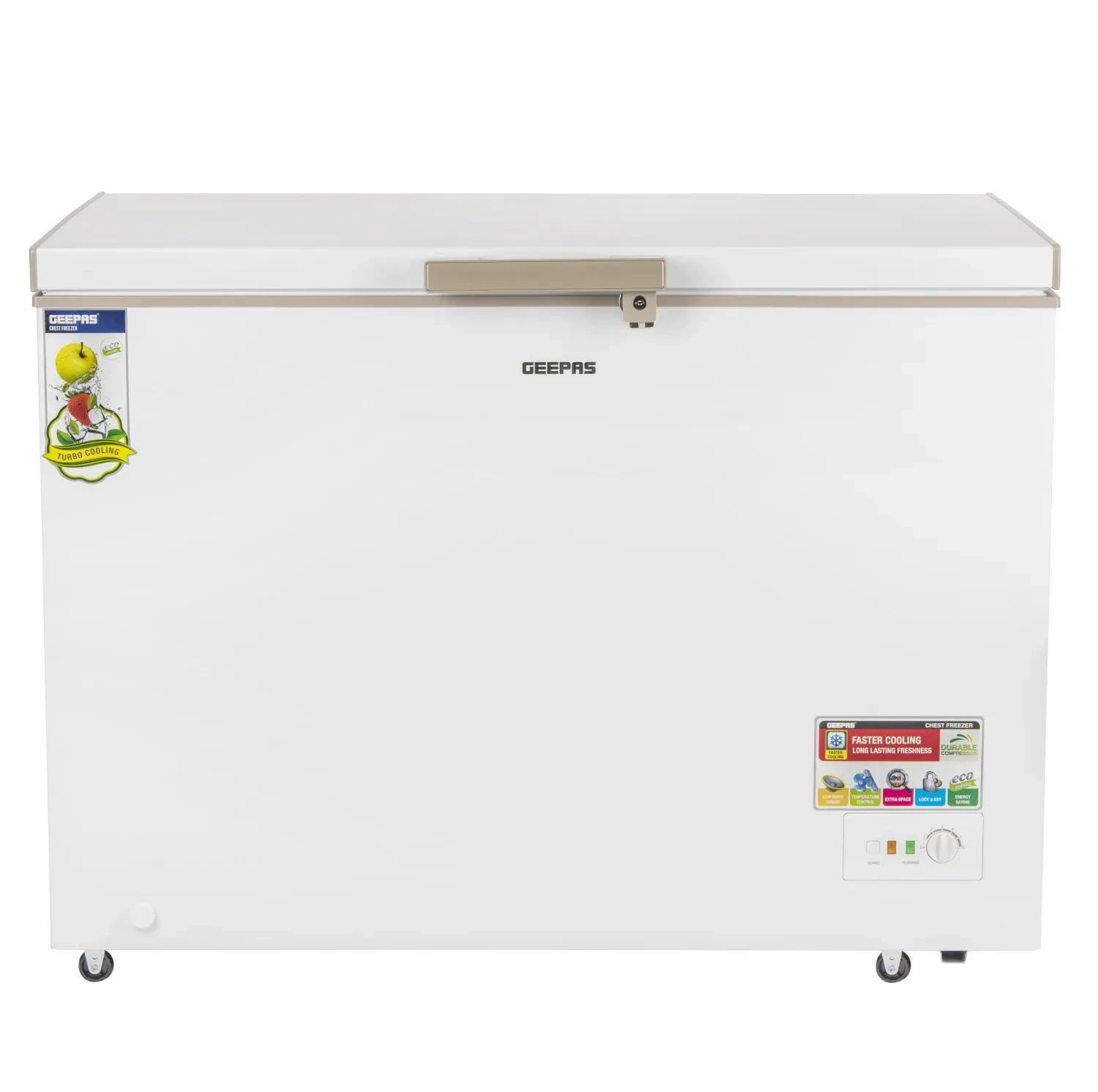 فريزر حوض جيباس سعة 350 لتر موديل : GCF3506WAH‬