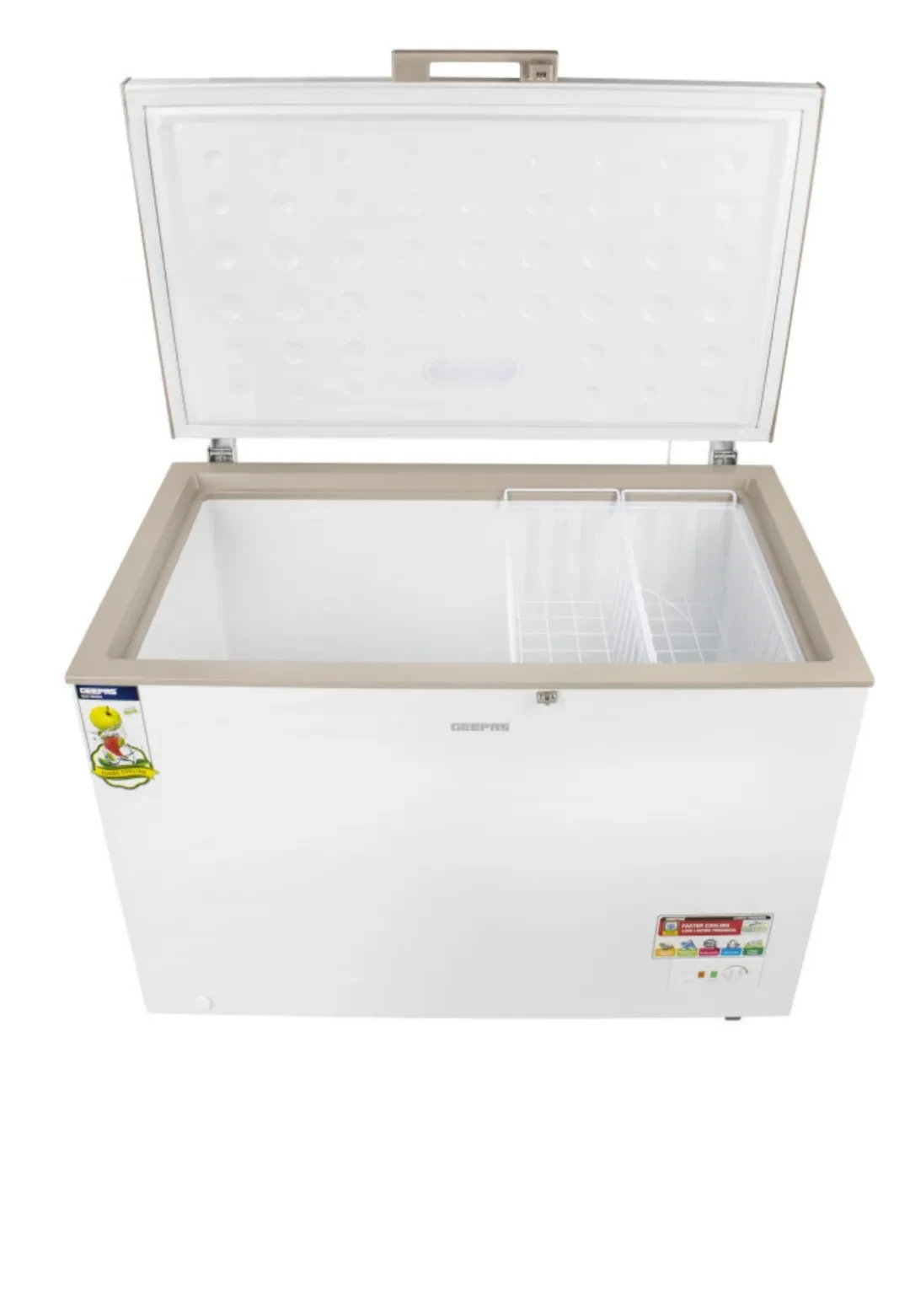 Hover image for فريزر حوض جيباس سعة 350 لتر موديل : GCF3506WAH‬