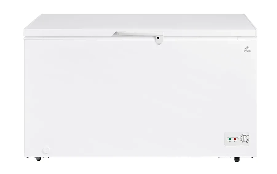 فريزر حوض من إيفولي 425 لتر – EVCFM–425W White