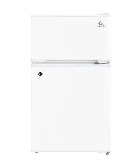 ثلاجة ميني من إيڤولي ببابين سعة 100 لتر - EVRFM–100W