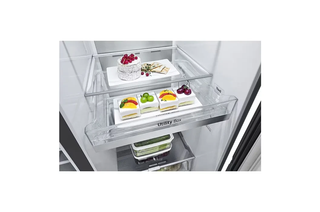 ثلاجه ال جي دولابي  635 لتر ، كومبريسور الانفرتر الخطي ، تطبيق التحكم عن بعد ، أسود موديل  GC-X257CQHS - صورة المنتج 5