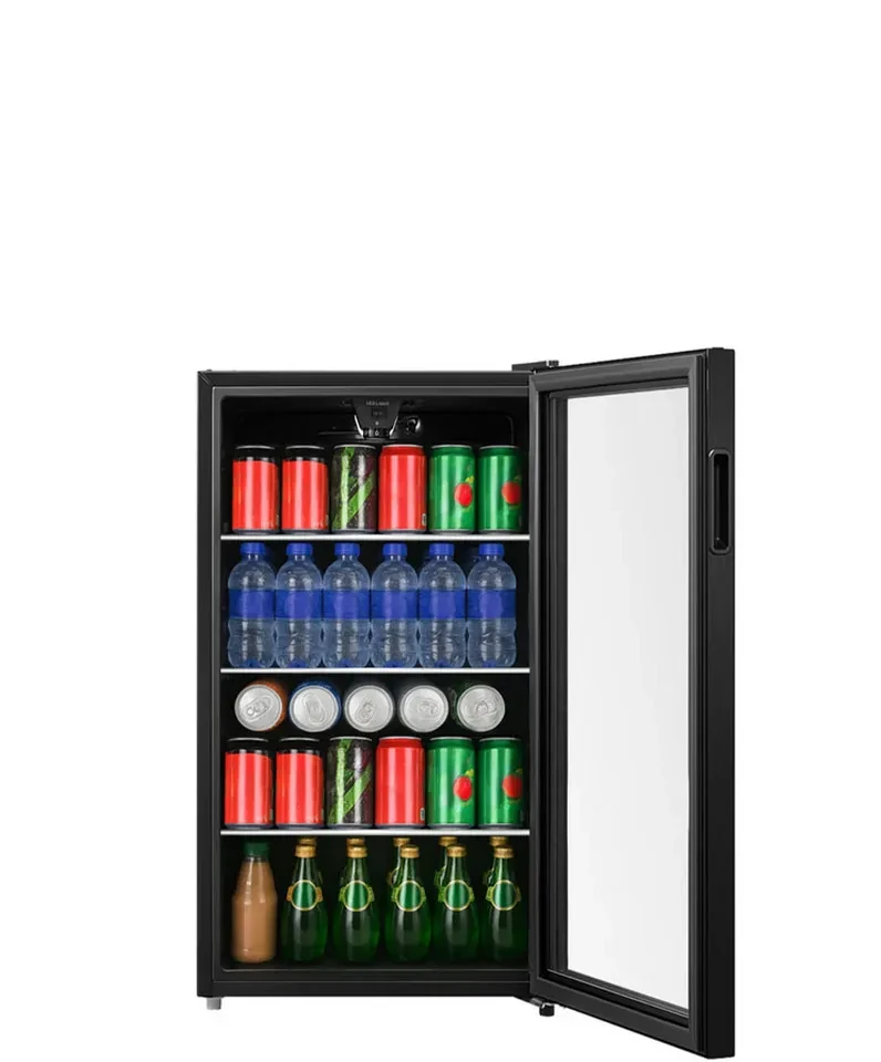 Hover image for ثلاجة المشروبات من إيڤولي - باب زجاجي -99 لتر  EVBCM-99B