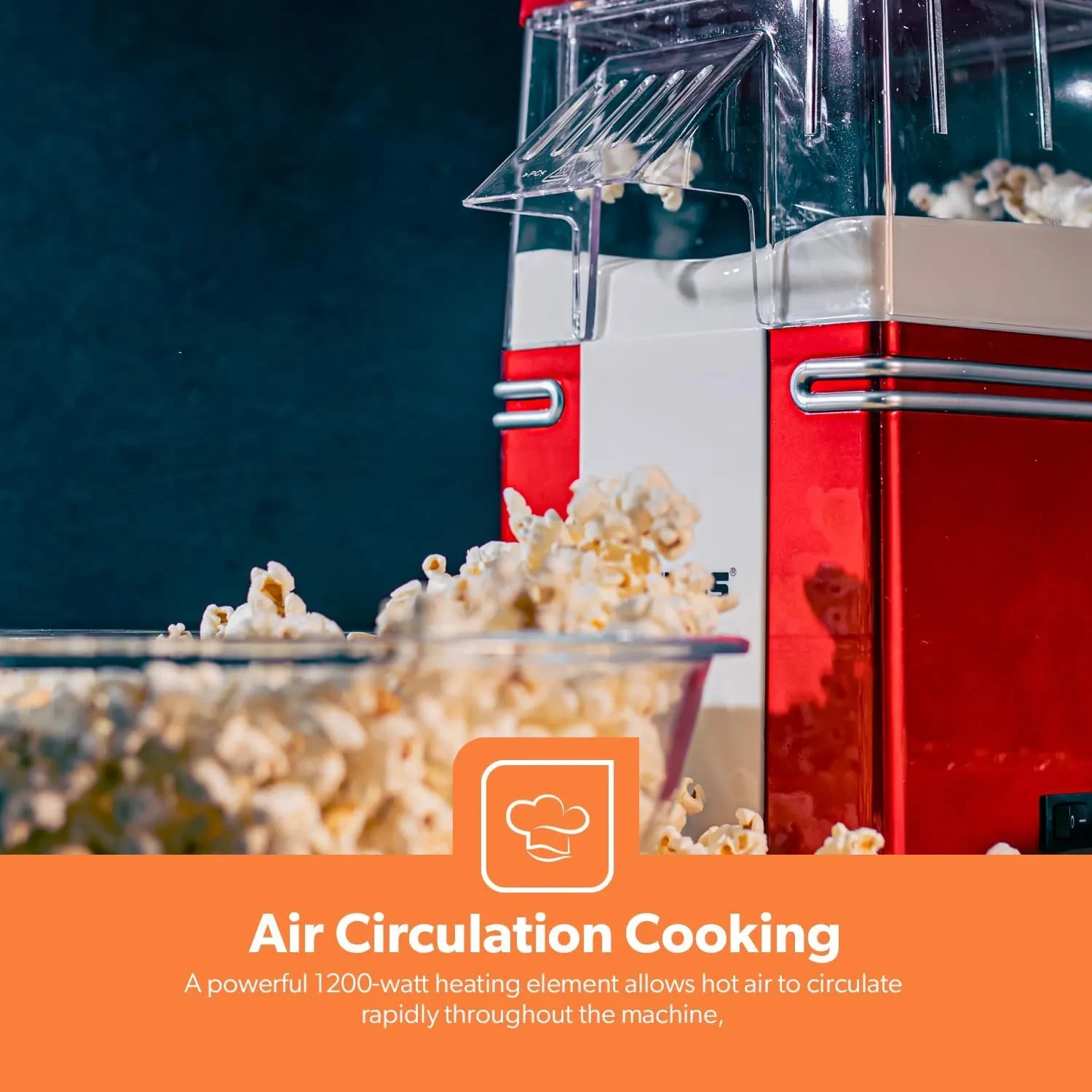 ماكينة  صنع الفشار جيباس موديل:GPM841 - صورة المنتج 5