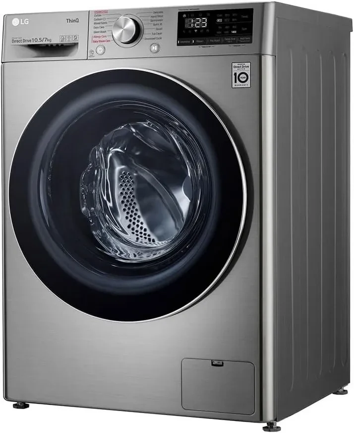 غسالة ملابس LG أوتوماتيكية – سعة 10 كجم – موديل F4V5RGP2T - صورة المنتج 6
