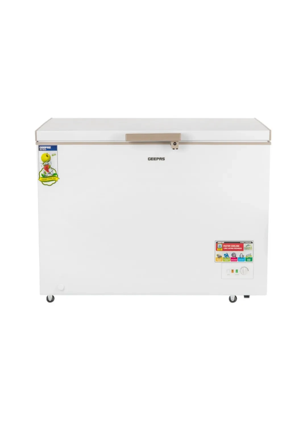 فريزر حوض جيباس سعة 350 لتر موديل : GCF3506WAH - صورة المنتج 4