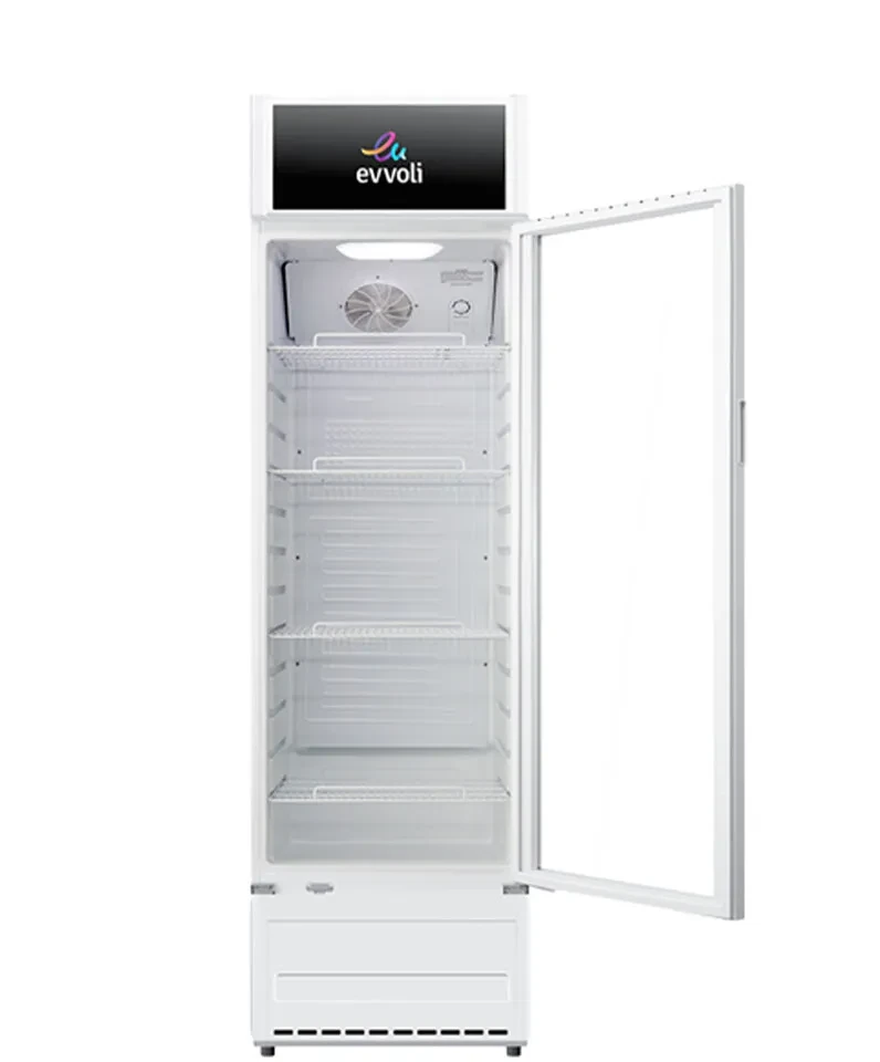 Hover image for ثثلاجة عرض باب واحد زجاج من إيفولي بسعة 325 لتر- EVSCM-325W